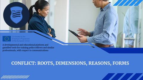 Module 4. Conflict de-escalation and resolution